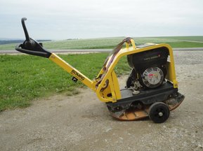 Reversierbare Vibrationsplatten von Bauservice Erhart